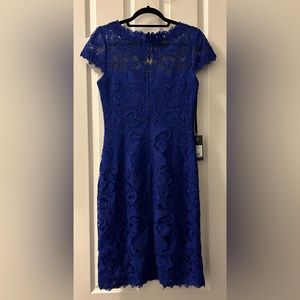 Blue Lace Formal Dress (Tadashi Shoji)